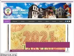 Sites similar to kirklarelikentkonseyi.org.tr