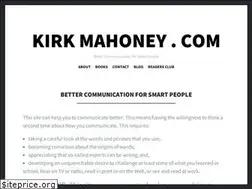 Sites similar to kirkmahoney.com