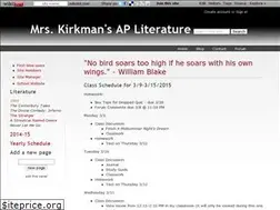 Sites similar to kirkmanenglish.wikidot.com