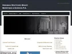 Sites similar to kirkmanwhitford.com