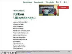 Sites similar to kirkonulkomaanapu.fi