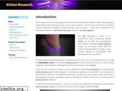 Sites similar to kirlianresearch.com