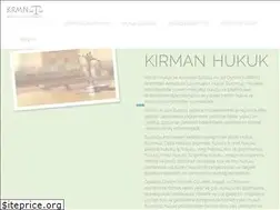 Sites similar to kirmanhukuk.com