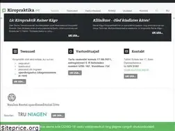 Sites similar to kiropraktika.ee