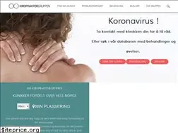 Sites similar to kiropraktorgruppen.no
