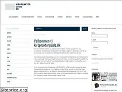 Sites similar to kiropraktorguide.dk