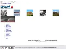 Sites similar to kirovsky-dv.ru