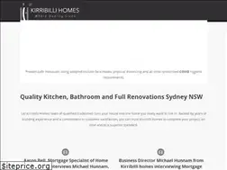 Sites similar to kirribillihomes.com.au