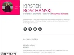 Sites similar to kirsten-roschanski.de