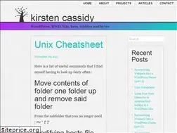 Sites similar to kirstencassidy.com