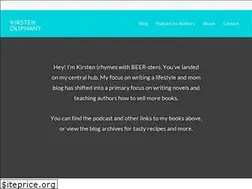 Sites similar to kirstenoliphant.com