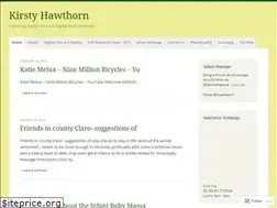 Sites similar to kirstyahawthorn.wordpress.com