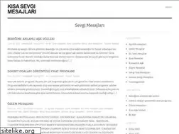 Sites similar to kisasevgimesajlari.wordpress.com