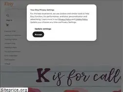 Sites similar to kisforcalligraphy.etsy.com