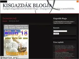 Sites similar to kisgazda.blog.hu