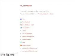 Sites similar to kishan.info