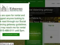 Sites similar to kishauwaucabins.com