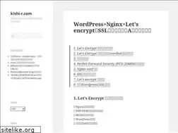 Sites similar to kishi-r.com