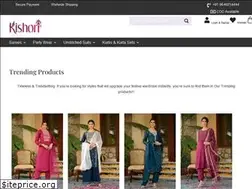 Sites similar to kishorisarees.com