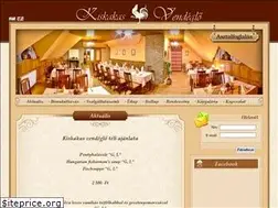 Sites similar to kiskakasetterem.hu