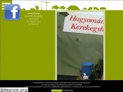 Sites similar to kiskunhagyomany.hu