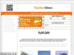Sites similar to kislik-cadir.fiyatlarisitesi.com
