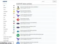 Sites similar to kisphp.com