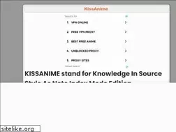 Sites similar to kissanime.cyou