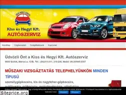 Sites similar to kisseshegyiauto.hu