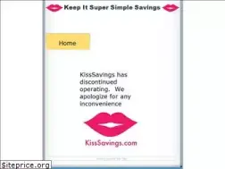 Sites similar to kisssavings.com