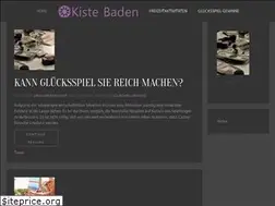 Sites similar to kiste-baden.ch
