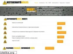 Sites similar to kisteherautoberles.hu