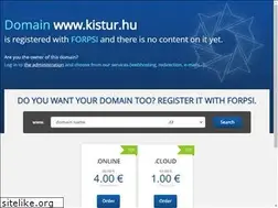 Sites similar to kistur.hu