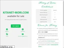 Sites similar to kitanet-mori.com