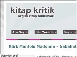 Sites similar to kitapkritik.com