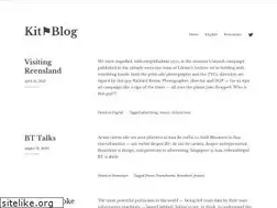 Sites similar to kitblog.com