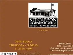 Sites similar to kitcarsonhomeandmuseum.com