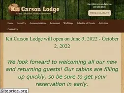 Sites similar to kitcarsonlodge.com