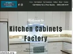 Sites similar to kitchencabinetsfactory.ca