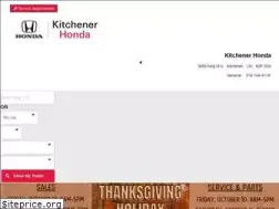 Sites similar to kitchenerhonda.com