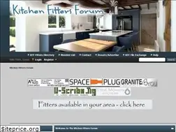 Sites similar to kitchenfittersforum.com