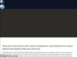 Sites similar to kitchensbylenore.com