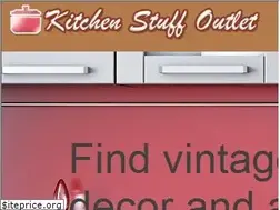 Sites similar to kitchenstuffoutlet.com