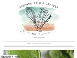 Sites similar to kitchentalkandtravels.com