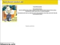 Sites similar to kitchenwonder.de