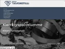 Sites similar to kiteentarvemetalli.fi
