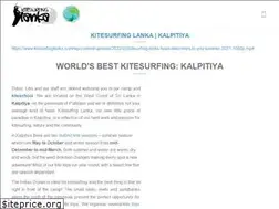 Sites similar to kitesurfinglanka.com