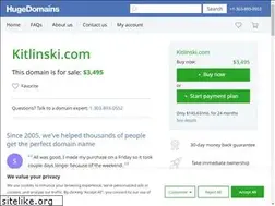 Sites similar to kitlinski.com