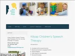 Sites similar to kitsapspeechtherapy.com
