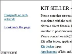 Sites similar to kitseller.net